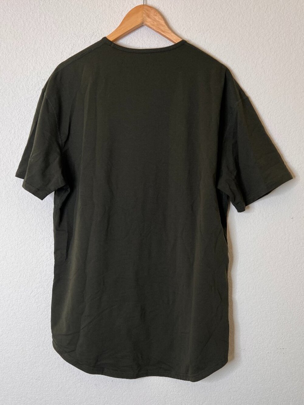 Bylt Men's Drop Cut s/s Performance Short Sleeve Tee Shirt Forest Green XL - Picture 6 of 6